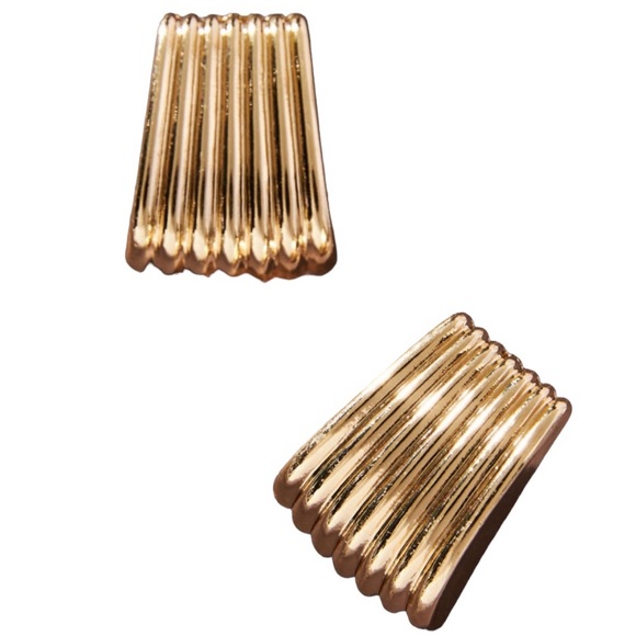 NEW Zara Gold Earrings - Picture 5 of 7